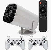 Game and 4K HD Projector-WITH CONTROLLERS