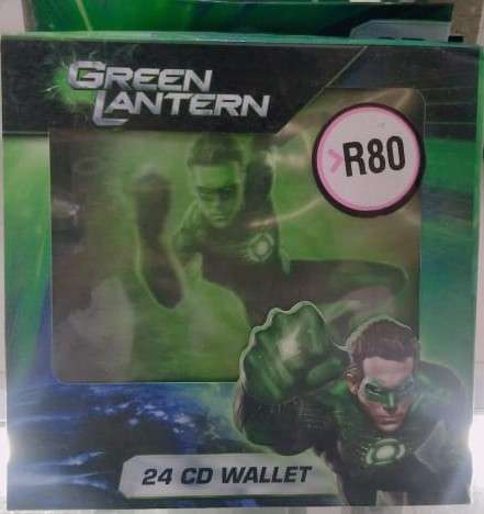 GREEN LANTERN CD WALLET 24 SLEEVES