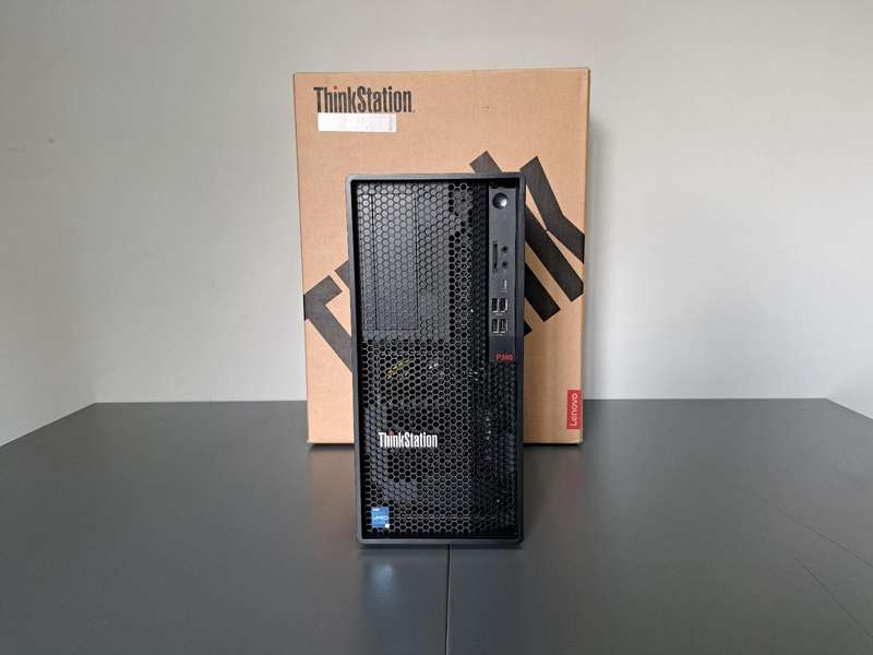Lenovo ThinkStation P360 Tower - i7, 16GB RAM, 512GB SSD, Win 11 Pro - OPEN BOX