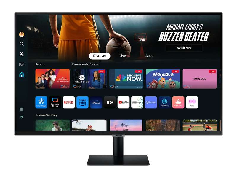 Samsung 32" Smart Monitor UHD, USB-C with Speakers & Remote - OPEN BOX!