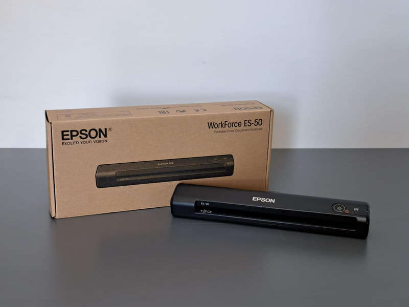 Epson Workforce ES-50 Mobile Scanner - OPEN BOX!
