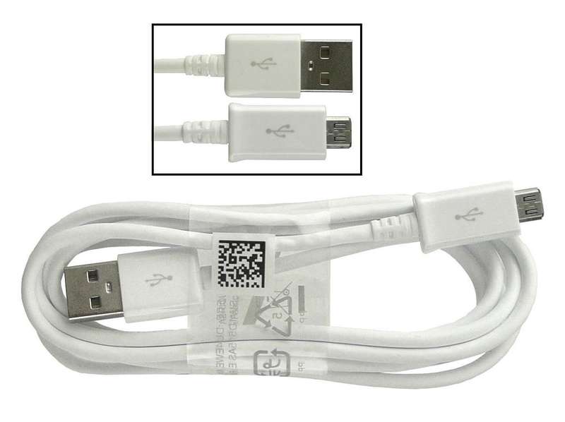 Samsung USB to Micro Cable - 80cm, White