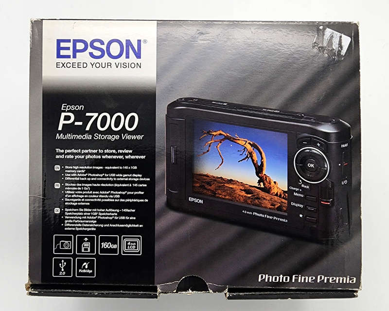 Epson P-7000 Multimedia Storage Viewer