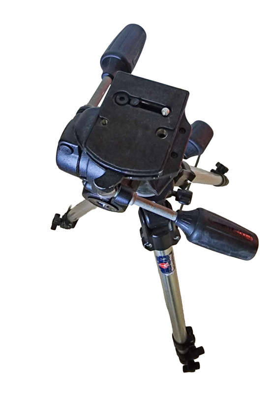 Manfrotto 144 Art Tripod + Manfrotto 808 RC4 Camera Head - Very good condition