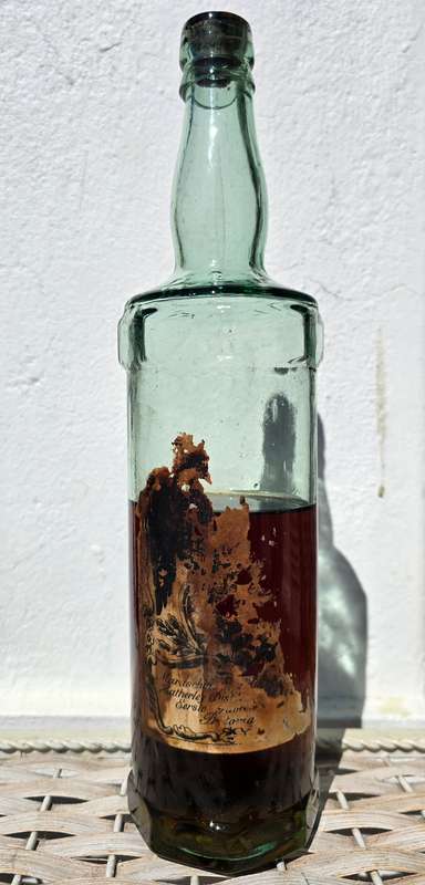 RARE Z.A.R Hatherley Distillery Bottle  Pre-1902 South African Historical Treasure