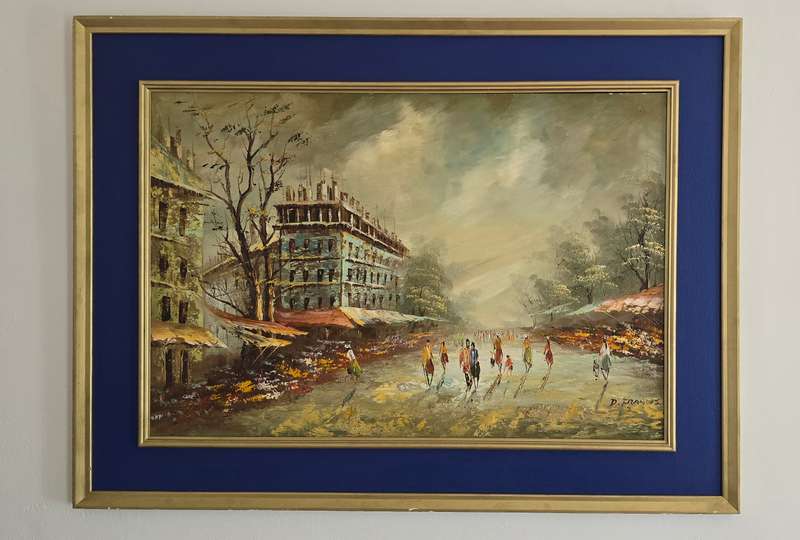 Original Painting by D. Francis in oil on Canvas