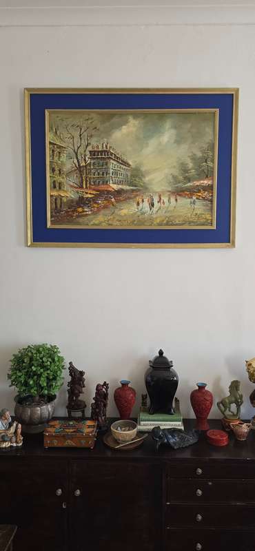 Original Painting by D. Francis in oil on Canvas