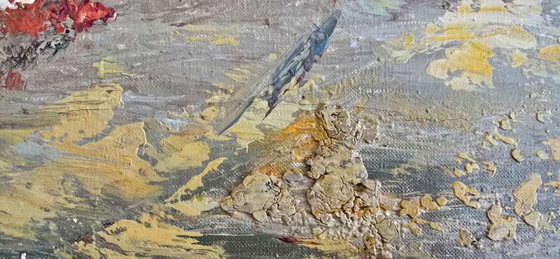 Original Painting by D. Francis in oil on Canvas