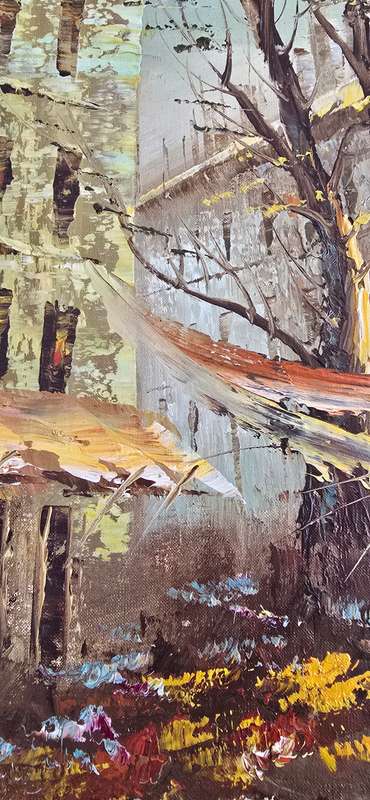 Original Painting by D. Francis in oil on Canvas