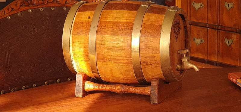 Handcrafted Mini Barrel / Keg  3L