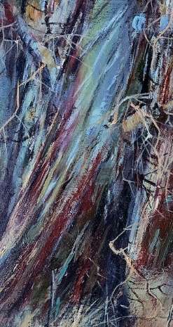 Francoice Badenhorst  Stunning Oil on Board  Rural Tranquility  90cm x 60cm