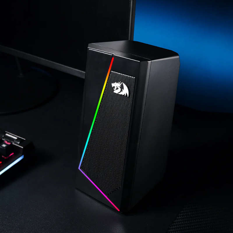 Redragon GS520 ANVIL 2X3W RGB 2.0 Satellite Speaker ANVIL (BLACK)