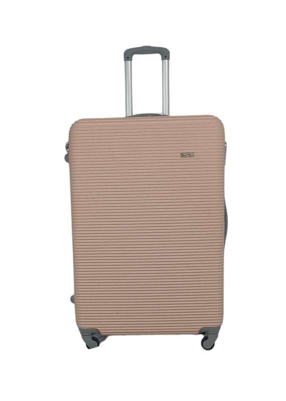 Premium Rose Gold Hard Shell 3-Piece Luggage Set with Spinner Wheels & Lightweight Travel