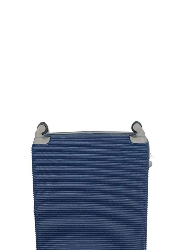 Navy Blue 3-Piece Hard Shell Luggage Set with Spinner Wheels &  Lock  Durable & Lightweight