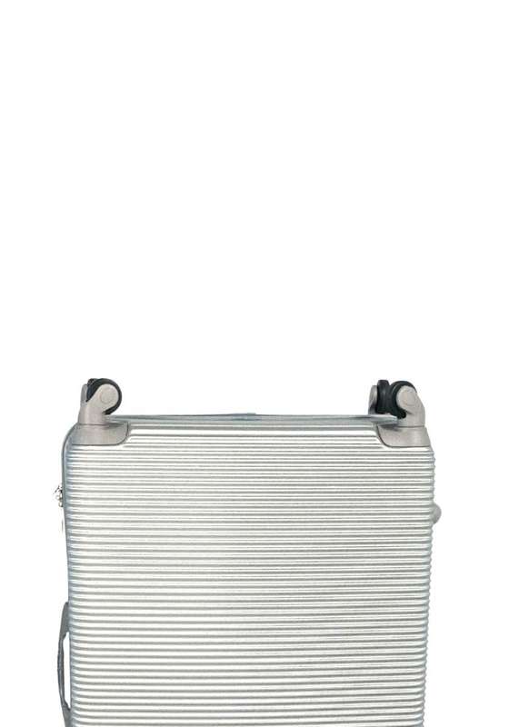 3-Piece Hard Shell Spinner Luggage SetSilverLightweight, Durable, Lockable, 360° Wheels SA Travel