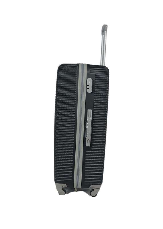 Begin Again 3-Piece Hard Shell Spinner Luggage Set  Nested Design - Charcoal Grey