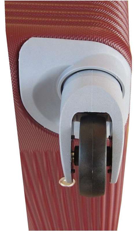 3-Piece Maroon Spinner Luggage Set with LocksDurable Nested Hard Shell Travel Bags for South Africa