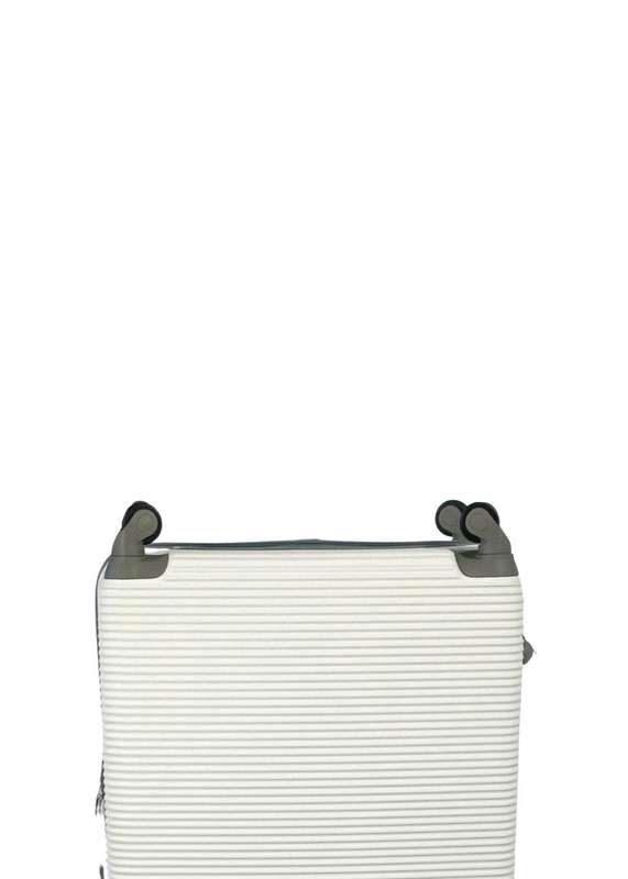 Premium 3-Piece Spinner Luggage Set - Hard-Shell,Lightweight Travel Cases - White