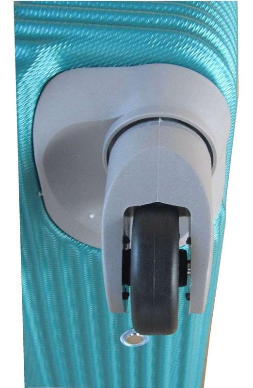 Premium ABS Hard-Shell 3-Piece Luggage SetSpinner Wheels, LocksGreen - SA Travel Ready