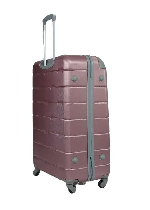 3-Piece Pink Hard Shell Luggage Set with Spinner Wheels & Locks  Elegant Travel Suitcases South Afr