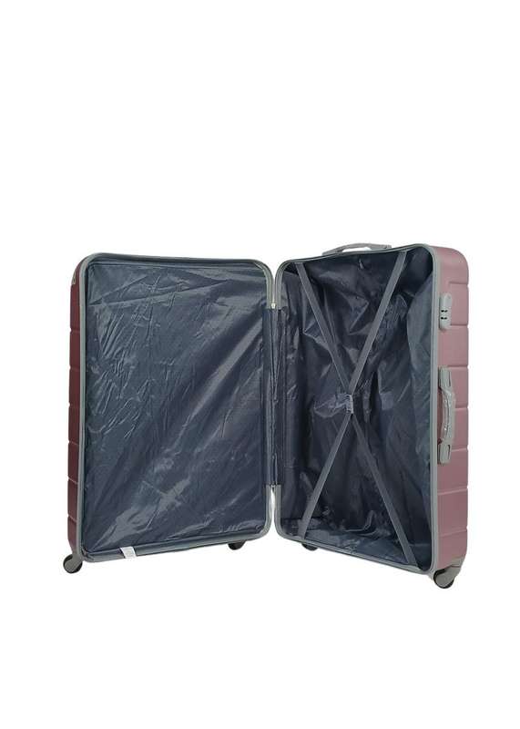 3-Piece Pink Hard Shell Luggage Set with Spinner Wheels & Locks  Elegant Travel Suitcases South Afr