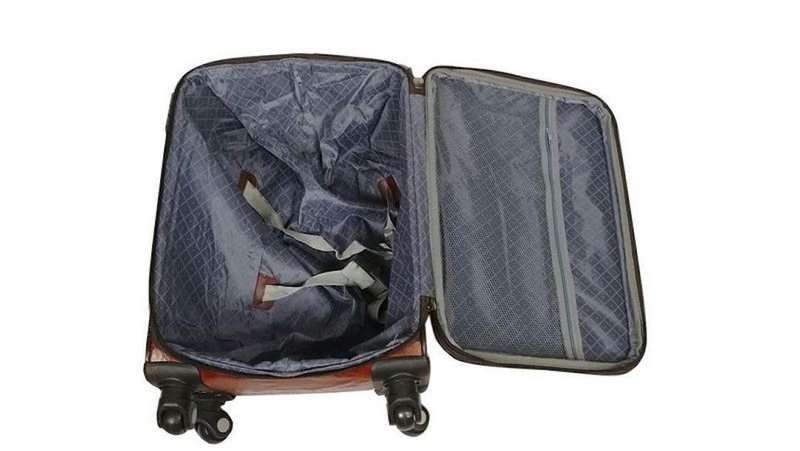 5-Piece Black Hard Shell Luggage Set with TSA Locks & Spinner Wheels  Durable Travel Bag Collection