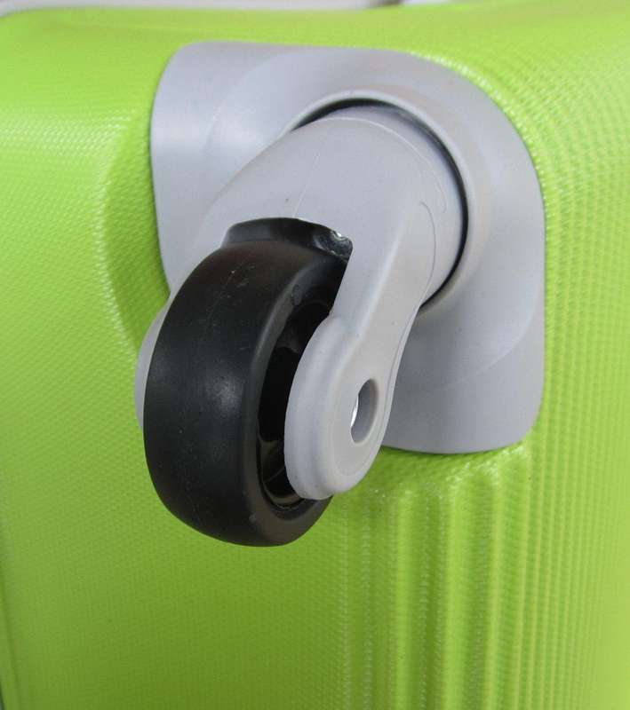 3-Piece Lime Green HardShell Luggage Set by MooistarSpinner Wheels,Combo Locks & Lightweight Design