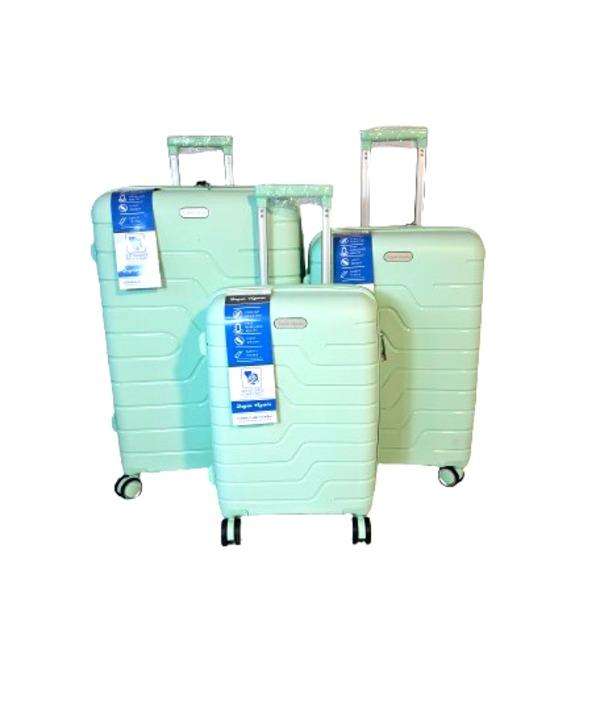 3-Piece Mint Green Hard Shell Luggage Set by BeginAgainTSA Locks,Spinner Wheels, Lightweight Travel