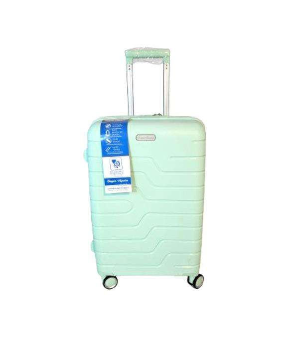 3-Piece Mint Green Hard Shell Luggage Set by BeginAgainTSA Locks,Spinner Wheels, Lightweight Travel