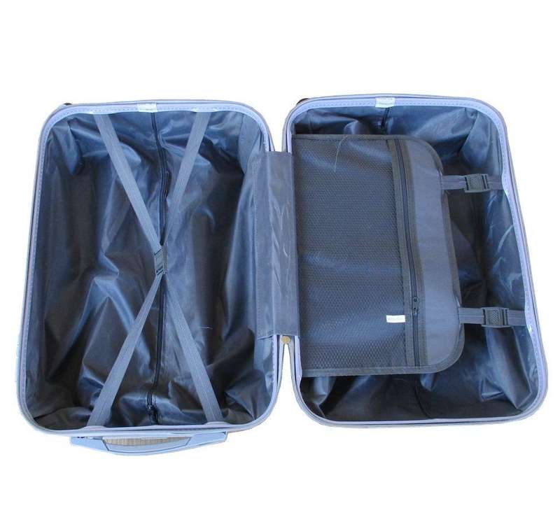 Gold 3-Piece Hardshell Spinner Luggage Set with Locks, Lightweight Design & Organised Interiors