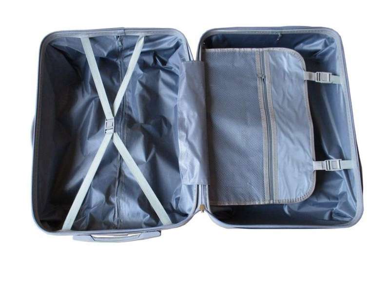 3-Piece Pink Hard Shell Luggage Set with Spinner Wheels, Lock, Organised Interior & Fast SA Delivery