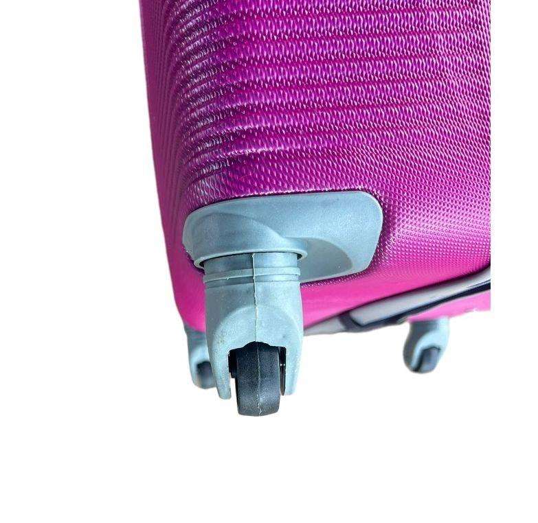 3-Piece Dark Pink HardShell Luggage Set-Spinner Wheels,Built-In Lock,Lightweight,Fast SA  Delivery