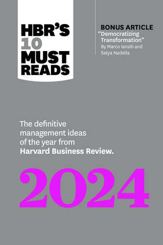 Harvard Business Review HBR 10 Must Reads 2025 & 2024 [eBook Bundle]
