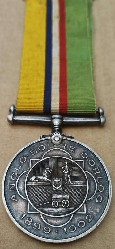 BOER WAR ABO MEDAL - RUSTENBURG COMMANDO