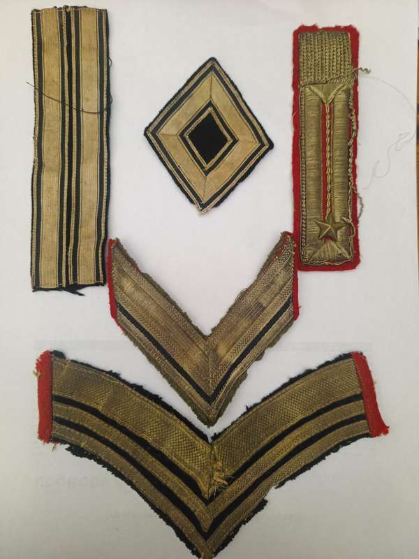 WW2 ITALIAN RANK INSIGNIA LOT