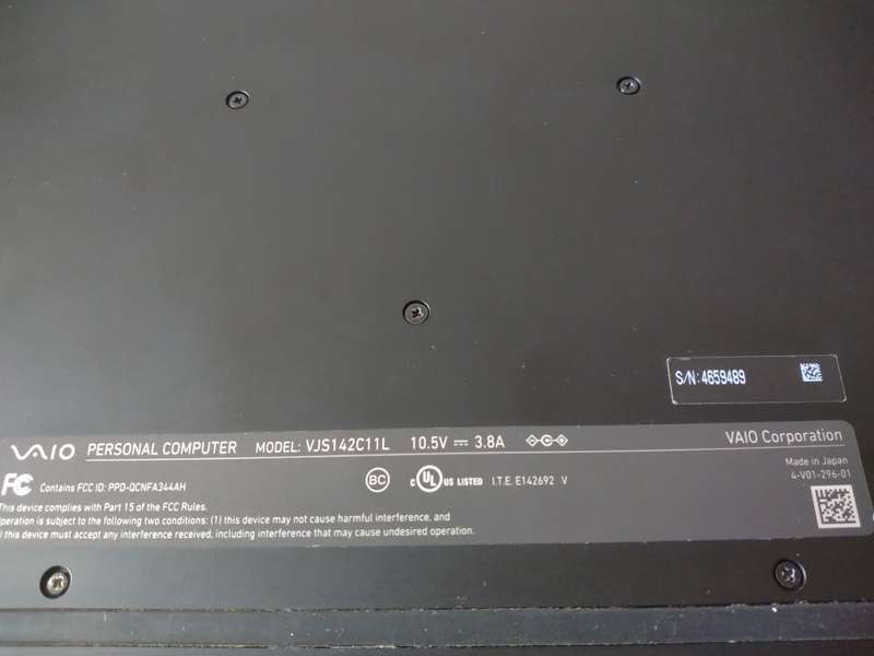 Laptop: VAIO SX14 Core i7 13th Gen 16GB RAM / 1TB HDD