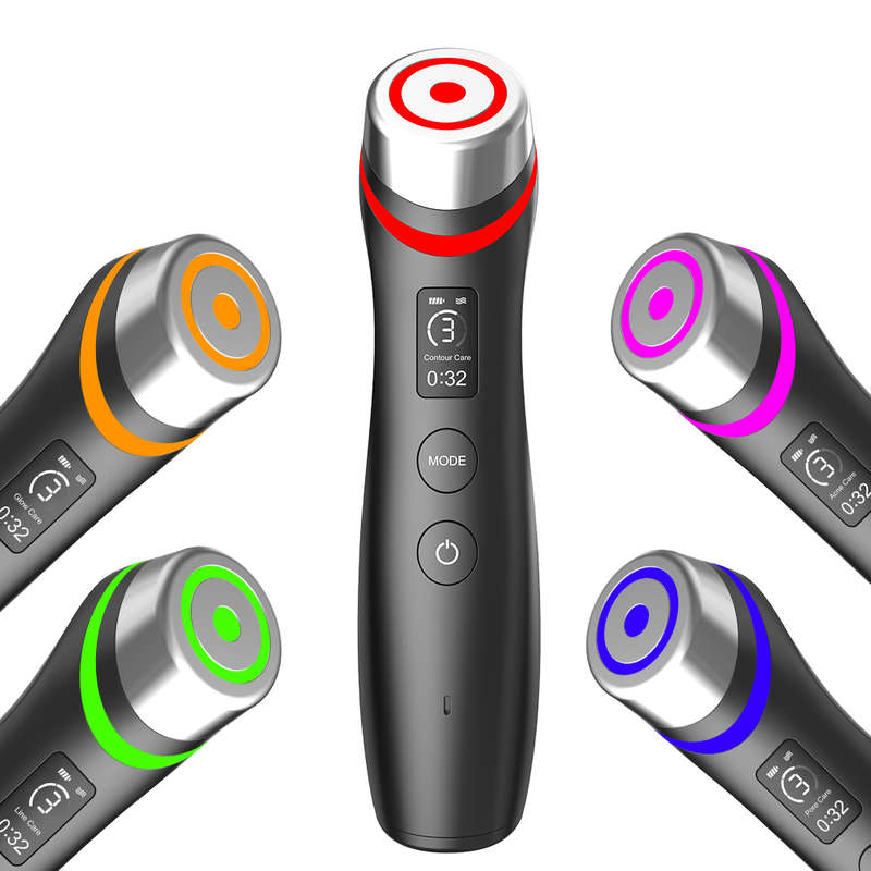 Age Booster Pro Microcurrent Facial Device | LED Therapy & Skin Rejuvenation