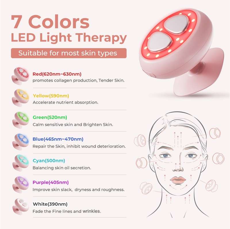 7 Colour Light Therapy Anti-Aging Skin Care Device