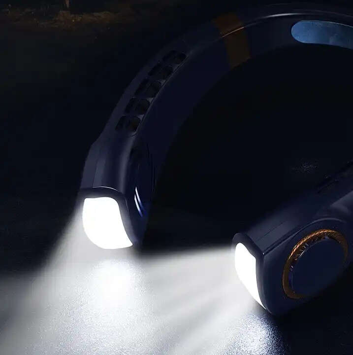[MARKED DOWN] Neck Fan with Ambient Lighting & LCD Display