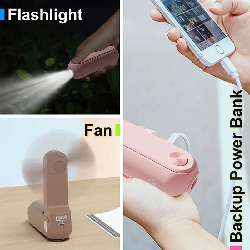 Portable Handheld Fan(3-in-1)