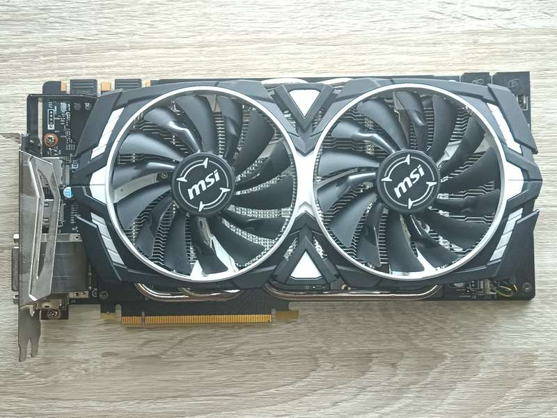 MSI GTX 1080 ARMOR 8G OC