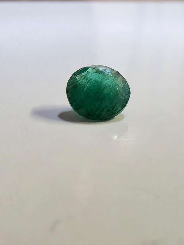 Natural Emerald of 1.15 carat - Round cut origin from Sandawana Zimbabwe