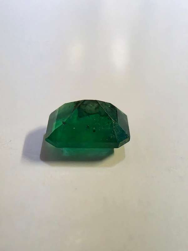 Natural Emerald of 0.5 carat - Emerald cut origin from Sandawana Zimbabwe