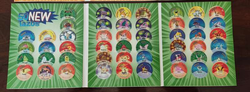 Complete Pokemon tazo album 1,2 and 3