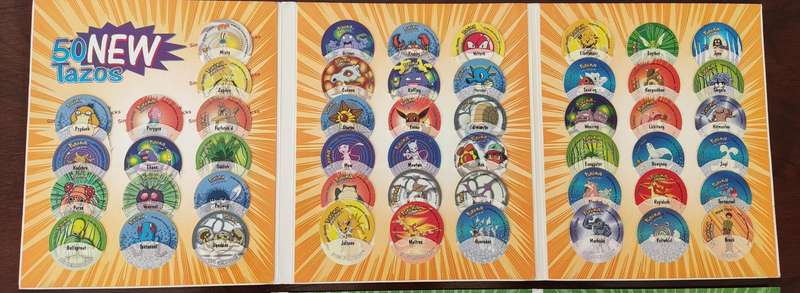 Complete Pokemon tazo album 1,2 and 3