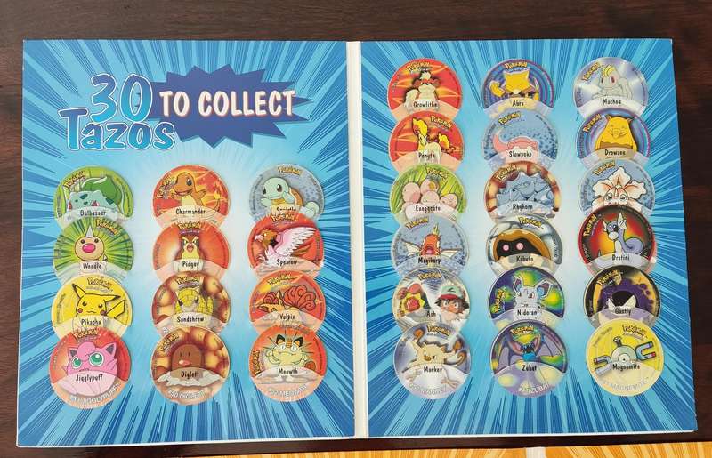 Complete Pokemon tazo album 1,2 and 3