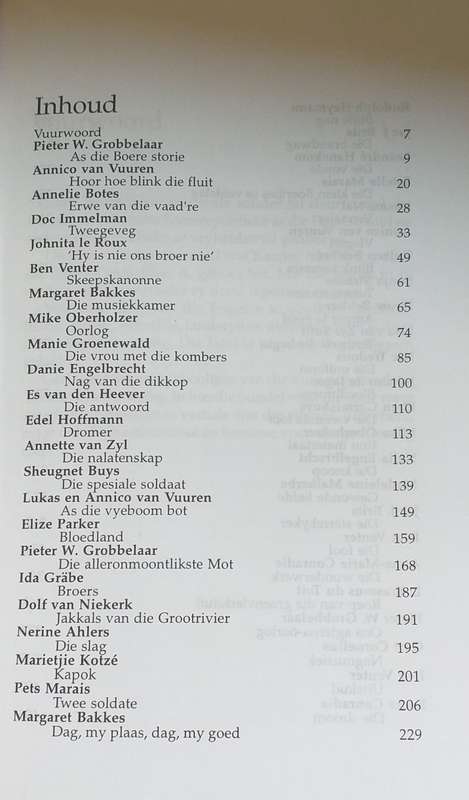 Vuur Verhale oor die Vryheidsoorlog 1899 -1902 - Lindeque de Bee