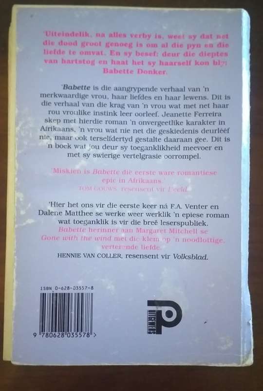 Babette - Jeanette Fereira