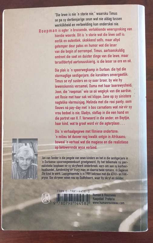 Roepman - Jan van Tonder