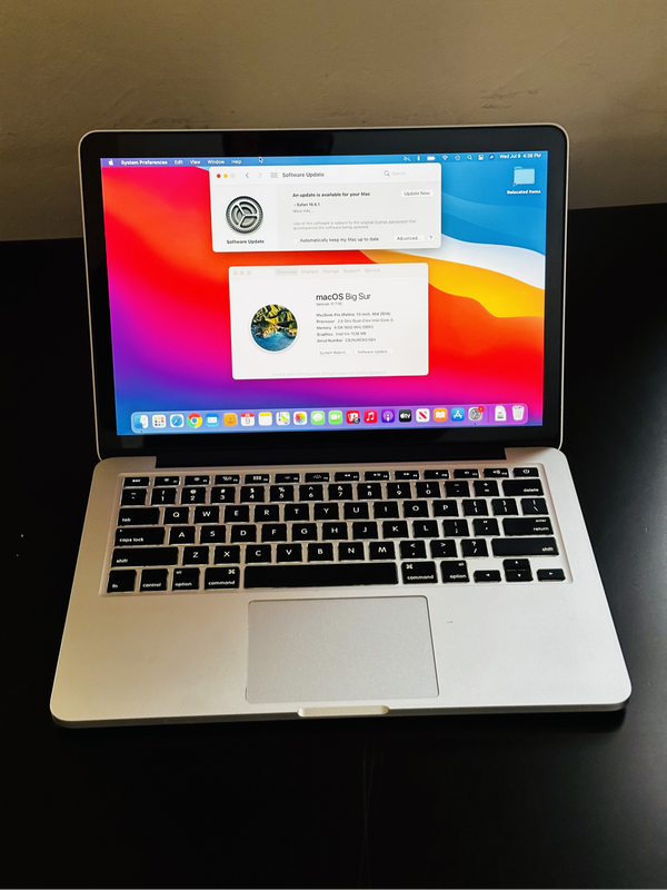 Apple Macbook Pro Retina A1502 i5-4278U 8GB RAM 128GB SSD 13"